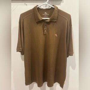 Tommy Bahama Brown Polo Shirt